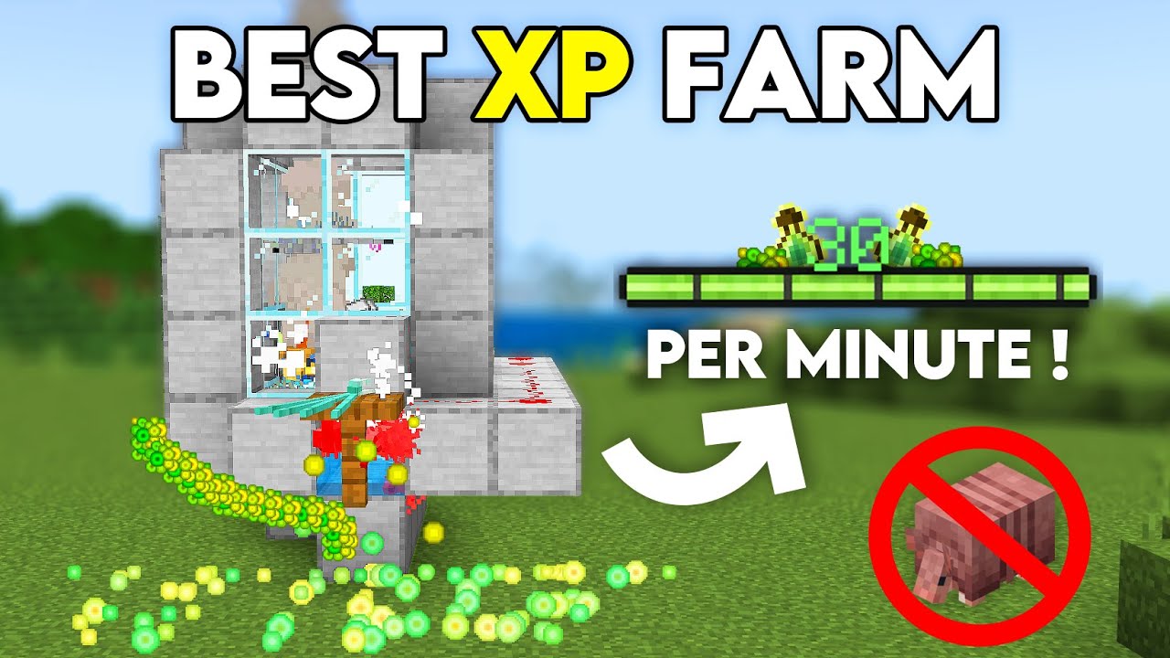 NEW BEST XP FARM in 1.21 Minecraft Bedrock (No Armadillo) !