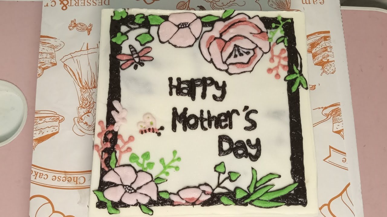 BROWNIES KUKUS | CHOCOLATE ART PAINTING