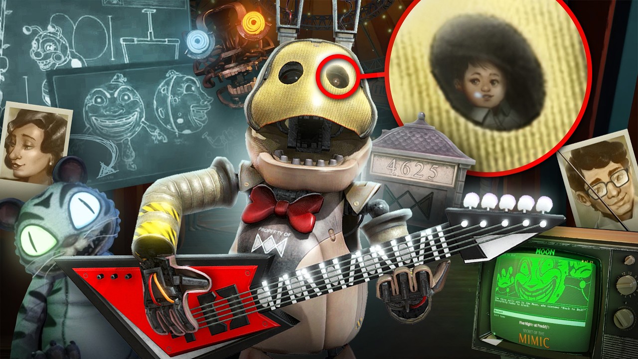 Как СЕКРЕТ МИМИКА меняет ВСЮ ИСТОРИЮ ФНАФ?! ТЕОРИИ И СЕКРЕТЫ Five Nights At Freddy's Secret Of Mimic