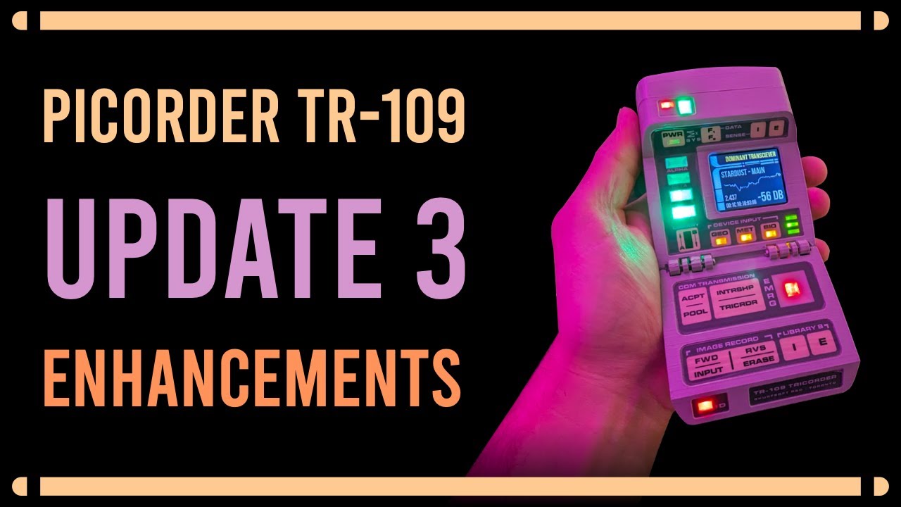 [проект] TR-109 Picorder - Обновление 3