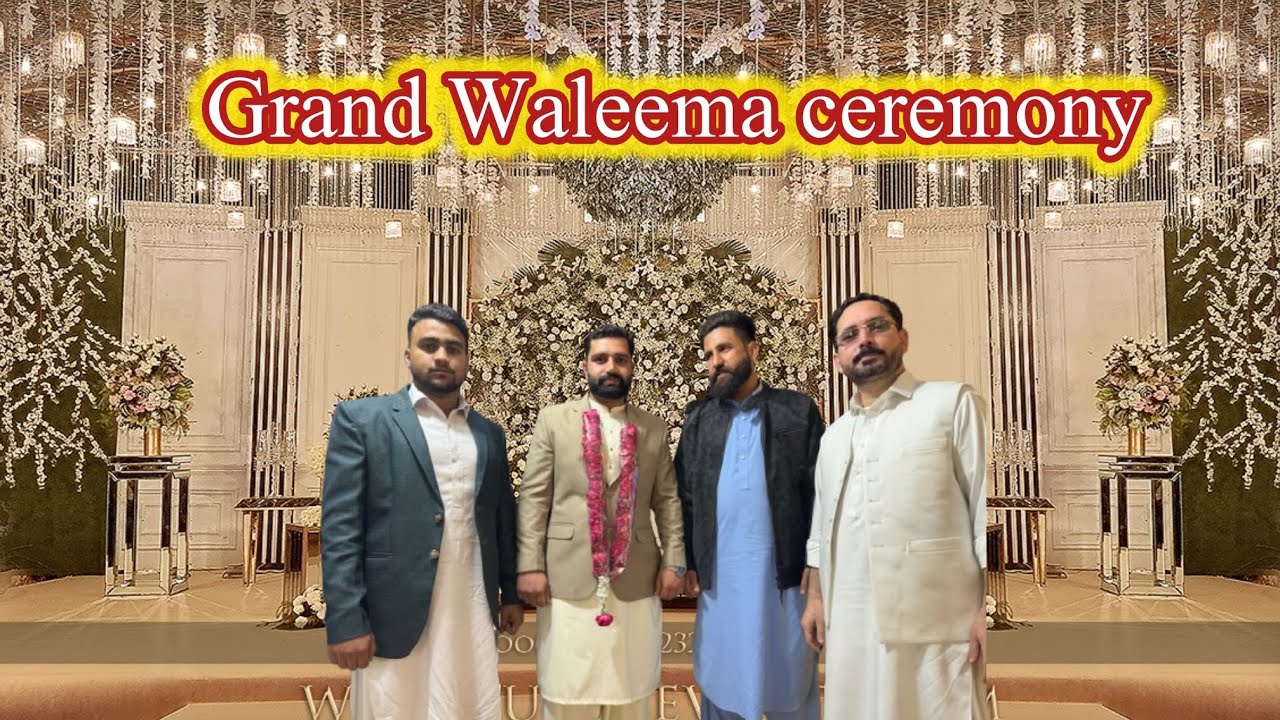 Grand Waleema ceremony Vlog | Dawat Waleema | Pakistani wedding 💒 |