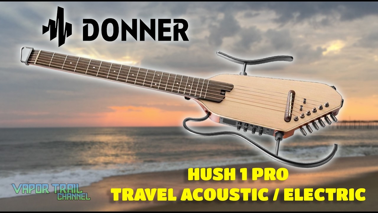 This Travel Guitar Surprised Me! Donner Hush 1 Pro Review