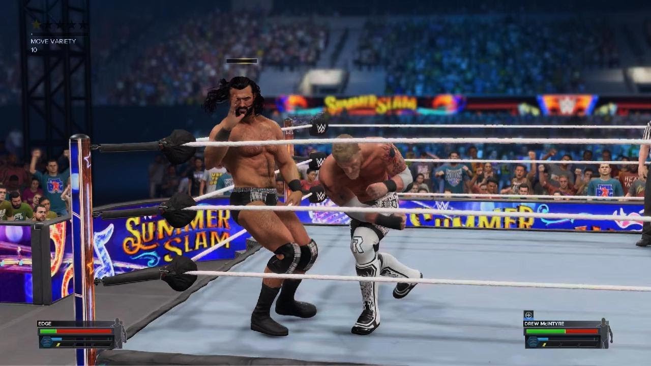 Edge vs Drew Mclntyre