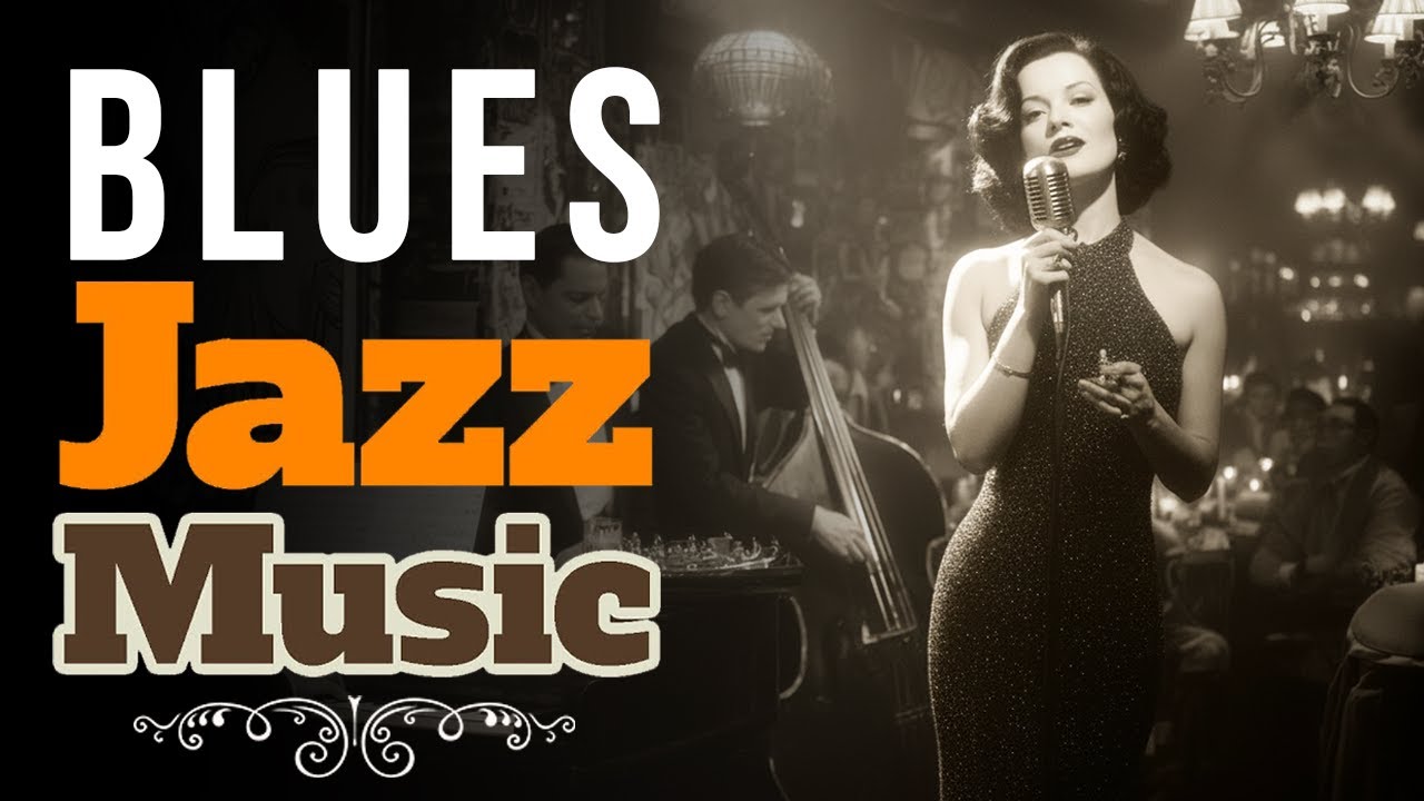 Vintage Jazz Blues 🎙️ Nostalgic Club Night Vibes from the 1930s&ndash;1940s