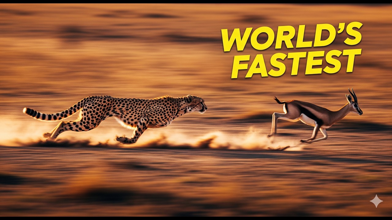 Epic Cheetah Chase: High-Speed Gazelle Takedown in East Africa 🏃🐆🦌