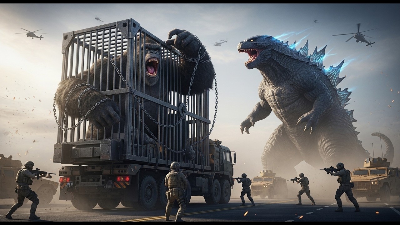 They Experimented on Kong… Big Mistake! Godzilla Attacks