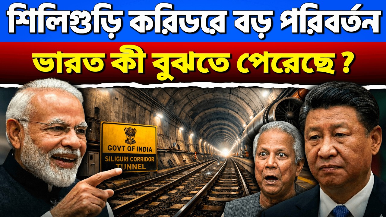শিলিগুড়ি করিডরে বড় পরিবর্তন: ভারতের সিদ্ধান্ত | Why India Is Securing the Siliguri Corridor