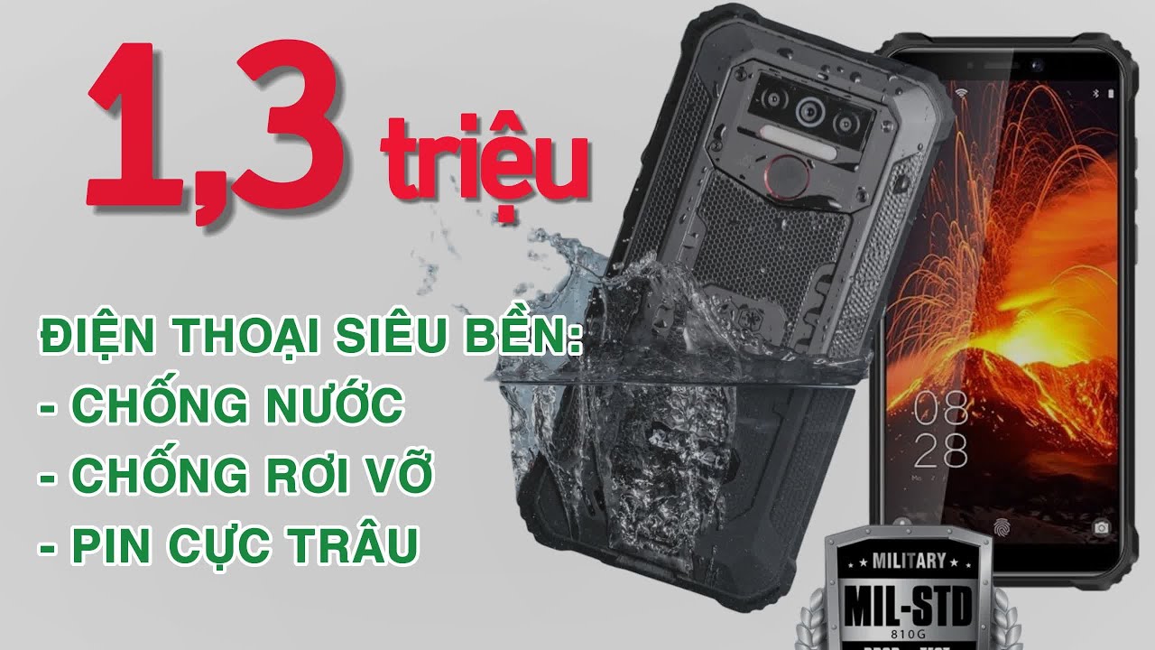 Điện thoại siêu bền, pin trâu giá hơn 1 triệu: Đánh giá OUKITEL WP5 Pro chống nước, chống rơi vỡ