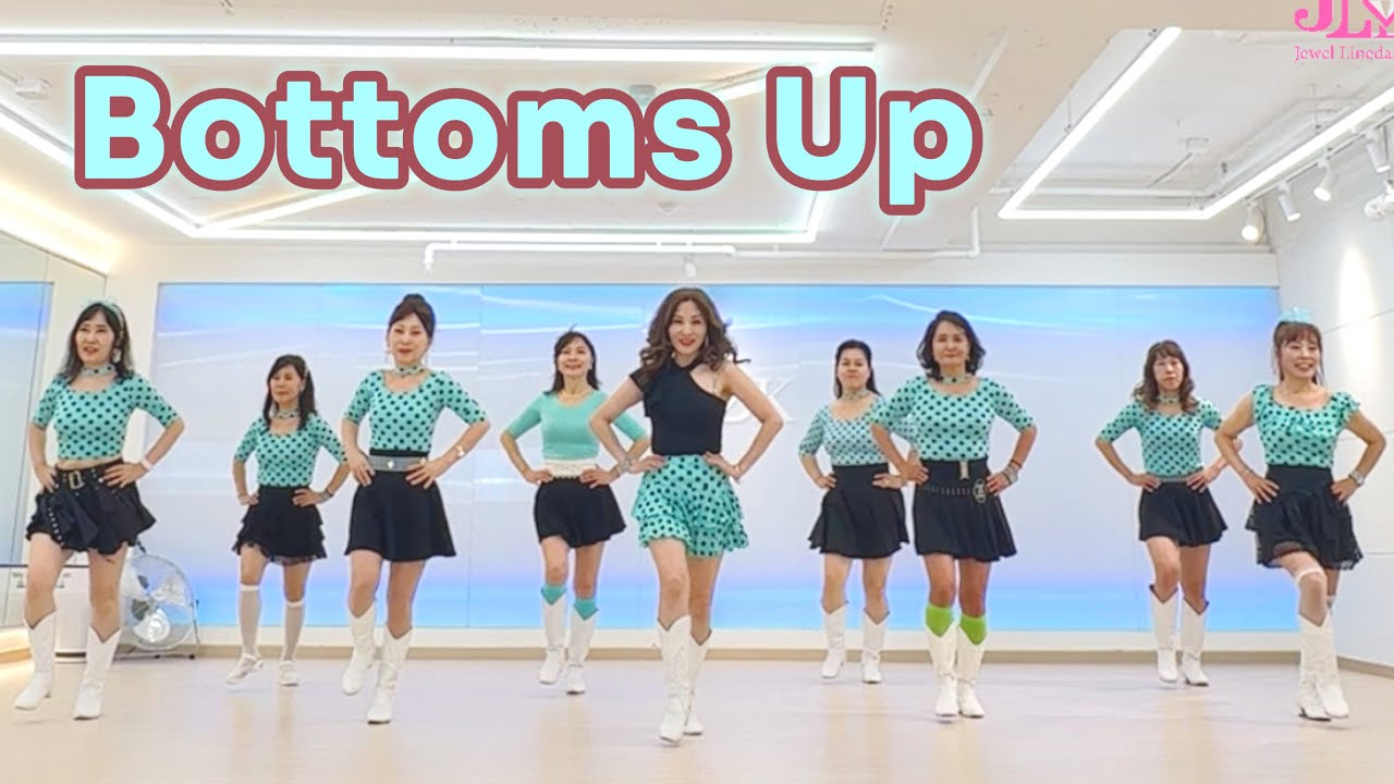 Bottoms Up Linedance/ Easy intermediate/ 바텀스 업 라인댄스/ JLDK 토요오후동호회