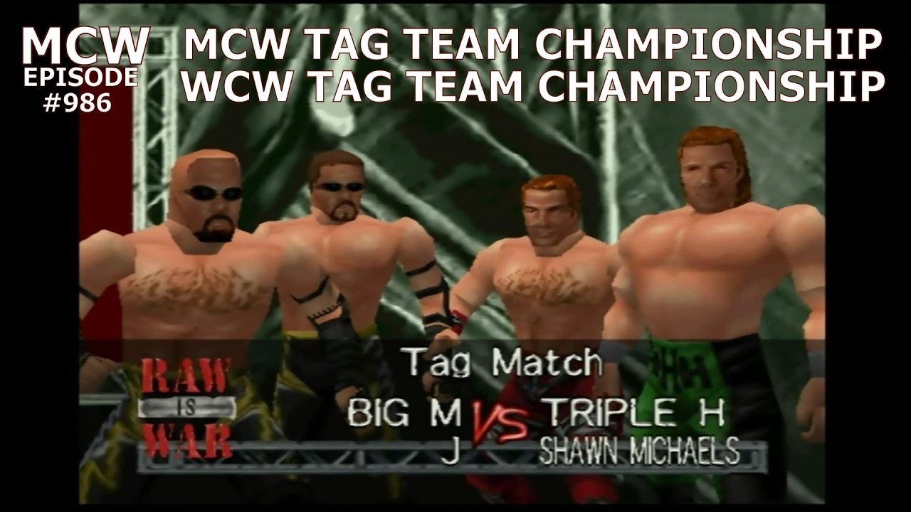 Big M & J vs. DX - MCW Tag Team Championship/WCW Tag Team Championship - Raw - Ep. 986
