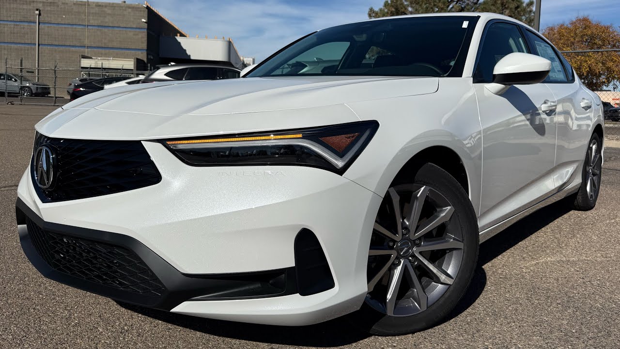 Базовая модель Acura Integra 2026 года — Platinum White Pearl — Обзор