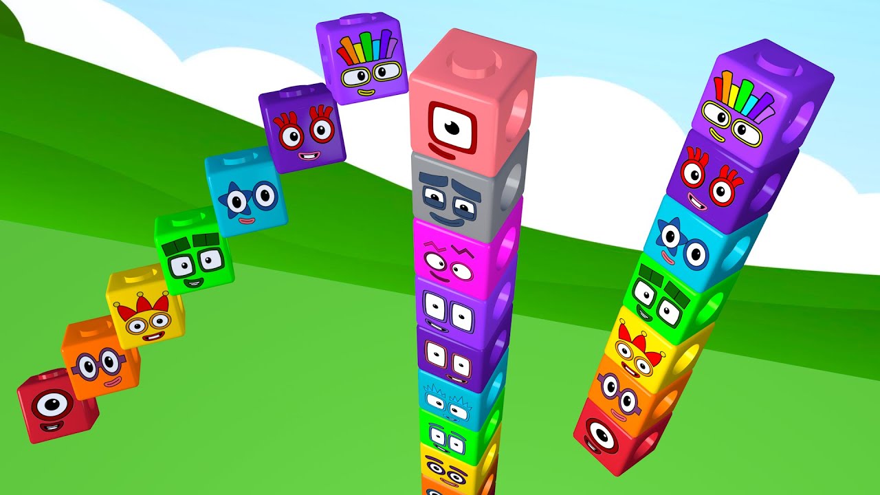 Let's Count 1-100 with Numberblocks Standing Tall | Easy & Super Fun Counting for Kids
