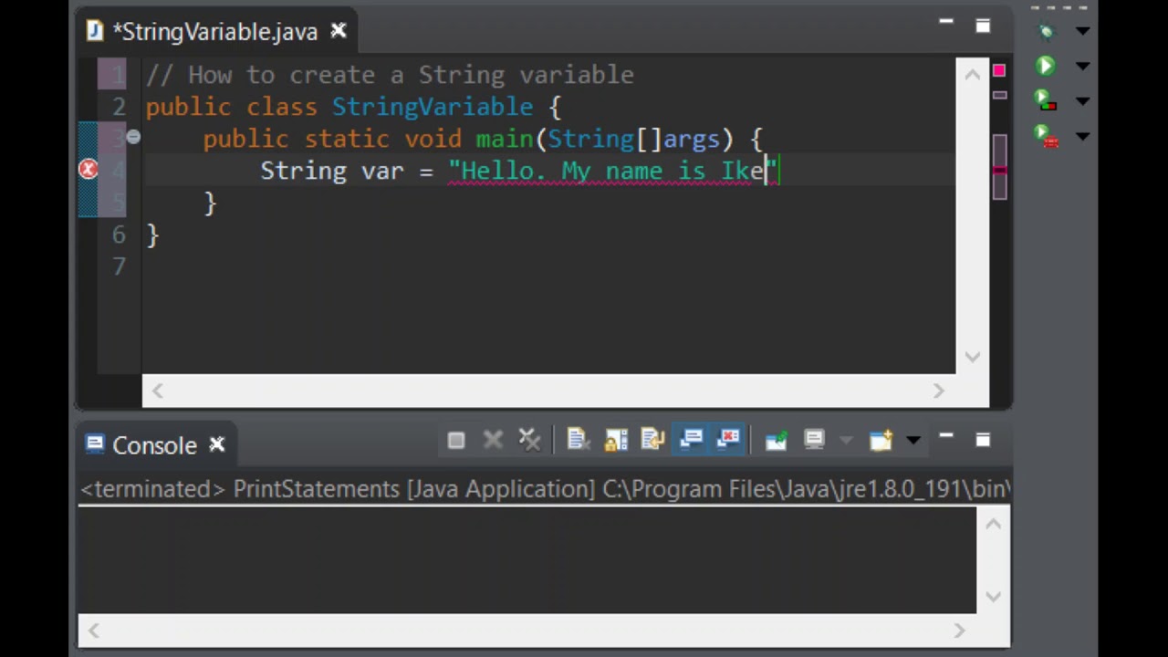 Java Integer Variable [int]