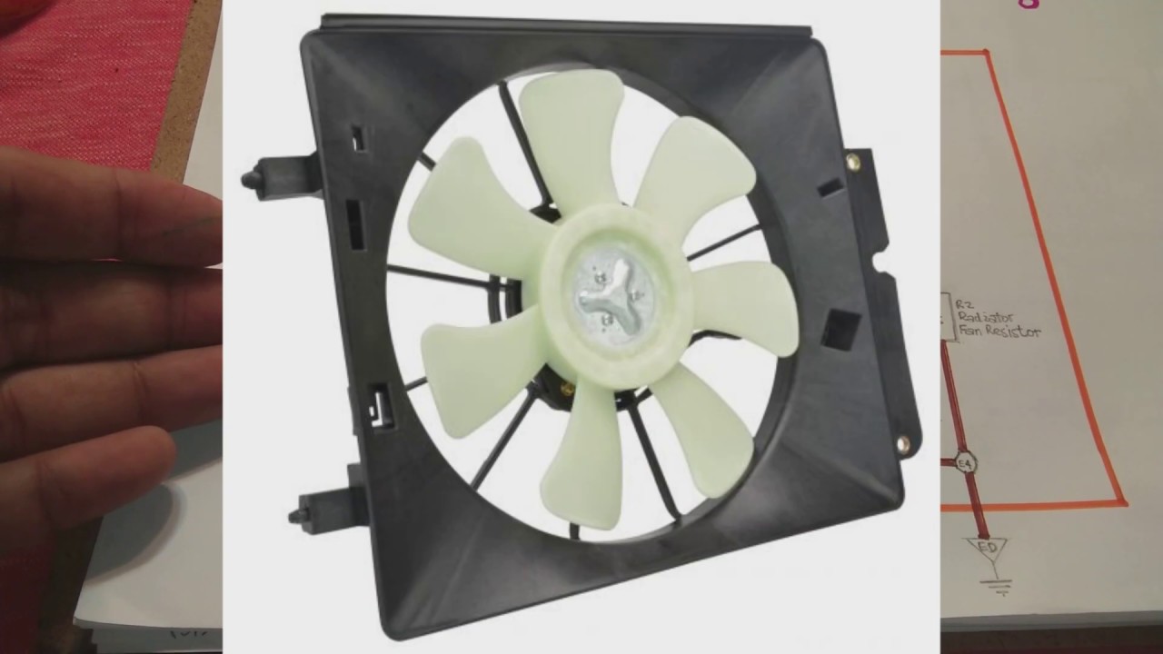 Radiator cooling fan electrical circuit explained. Completed system and EFI training.auto electrical