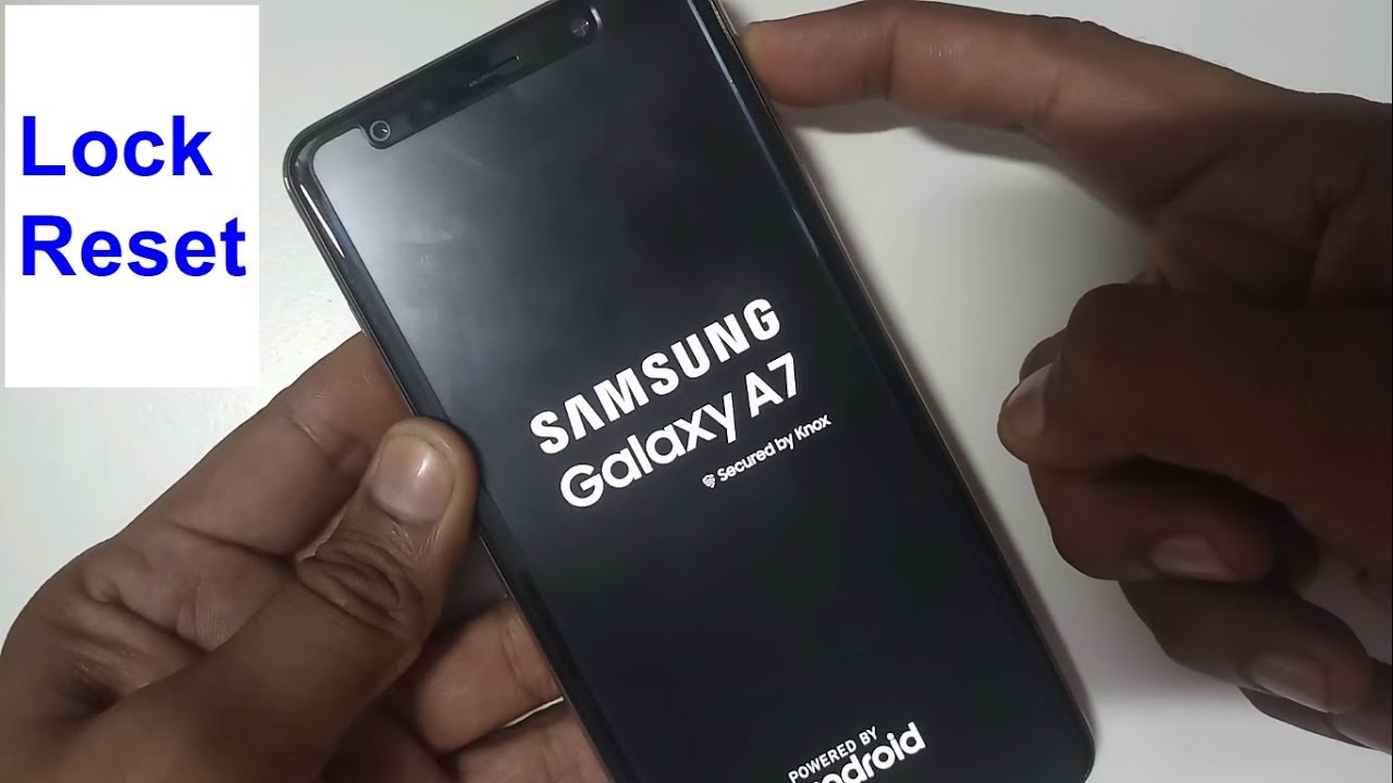 Samsung Galaxy A7 SM A750F Hard Reset And Pattern Pin Lock Reset
