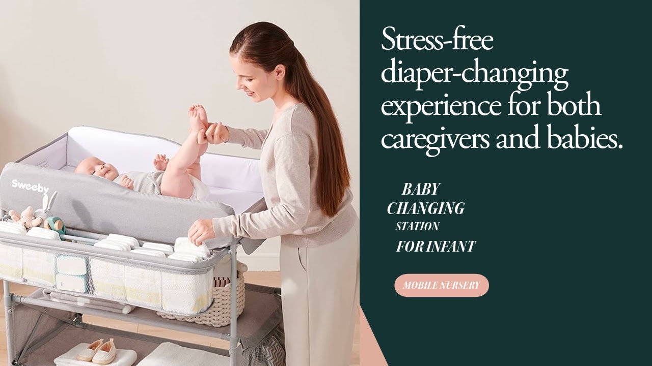 Baby Changing Station  Organization|Use|Sweeby Portable Baby Changing Table
