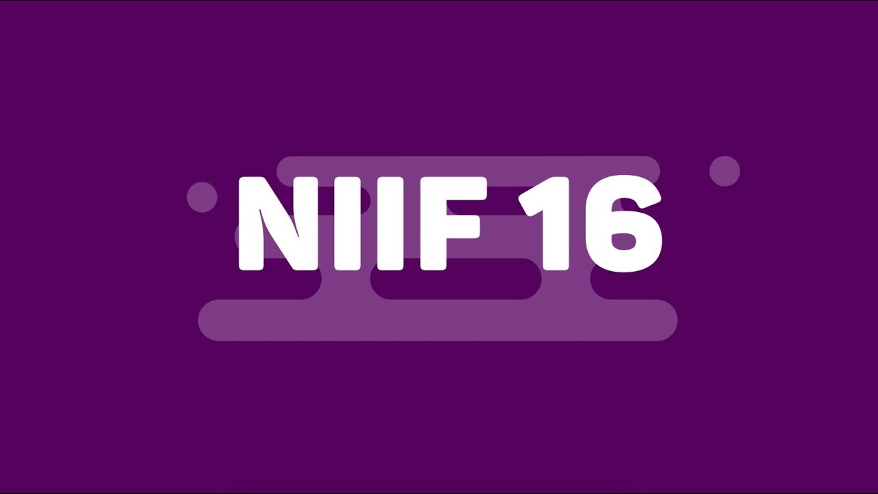 Estándar NIIF 16  - Arrendamientos
