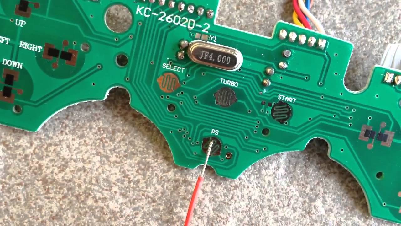 Arcade Stick PCB modding (soldering, wiring)