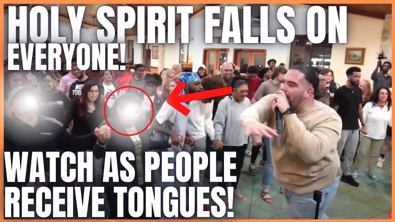 POWERFUL as Holy Spirit FALLS...WATCH PEOPLE GET FILLED!