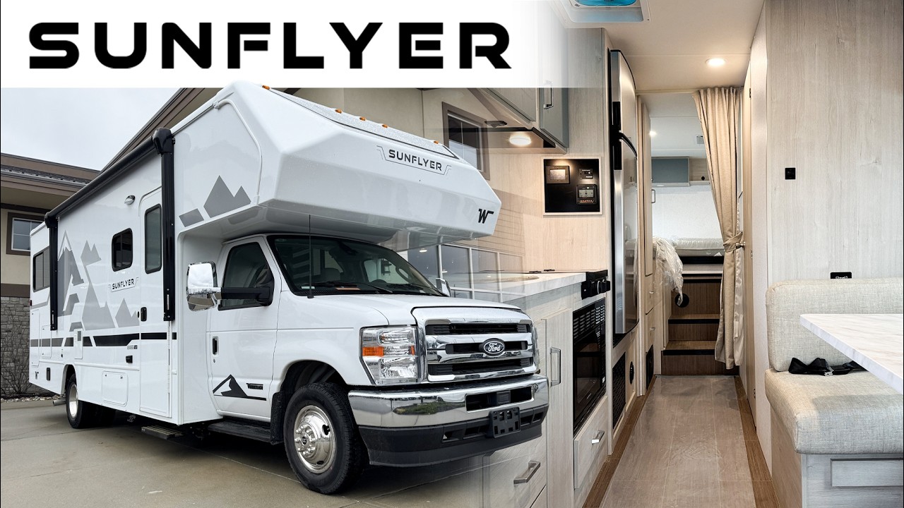 Winnebago&rsquo;s BEST Value Class C RV? | All-New Sunflyer 24GG Full Walkthrough
