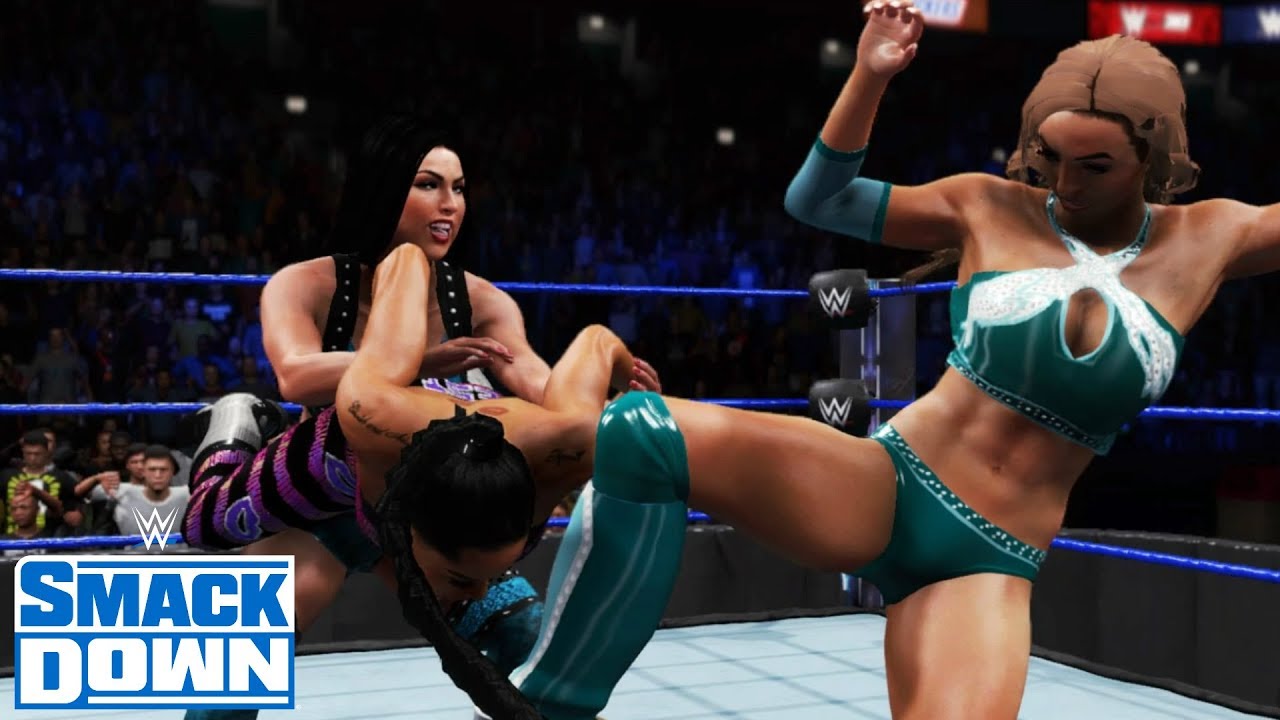 WWE 2K20 SMACKDOWN BIANCA BELAIR VS THE IICONICS