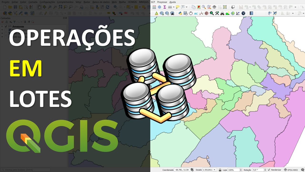 Como realizar Operações em Lote de Arquivos no QGIS