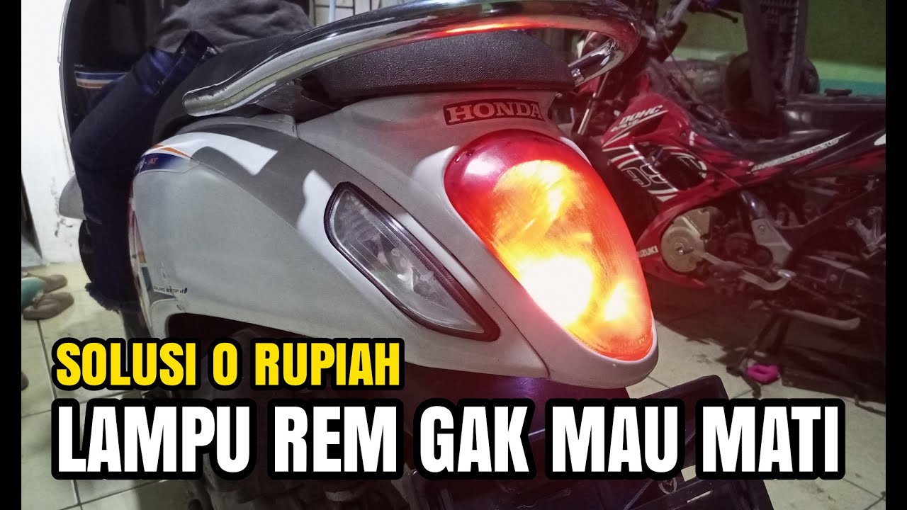 SOLUSI LAMPU REM NYALA TERUS || TANPA BIAYA❗