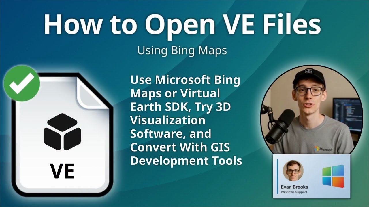 Как открыть файлы VE (Bing Maps)