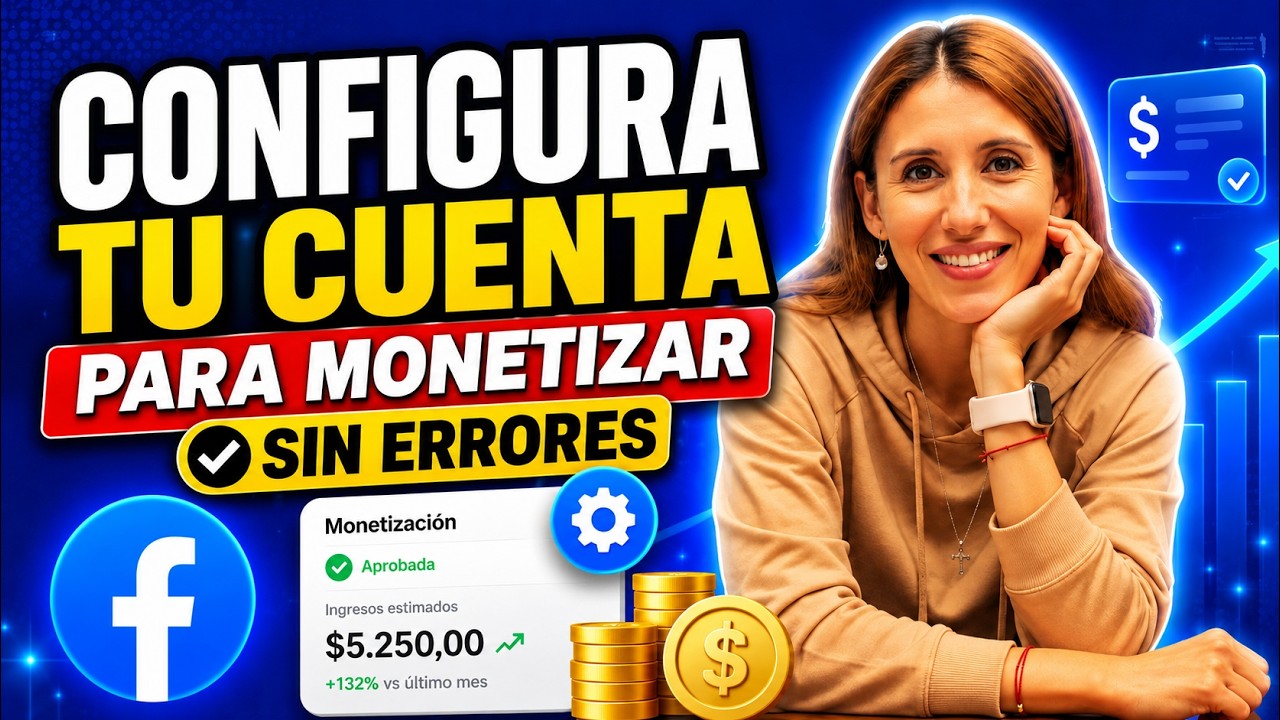 PASO A PASO 👉🏼 Cómo CONFIGURAR tu CUENTA DE PAGOS para MONETIZAR en FACEBOOK (desde el CELULAR) 📱