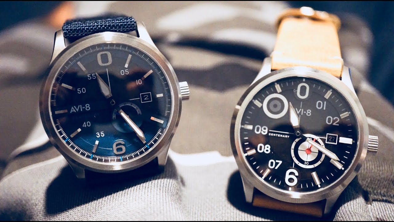 AVI-8 1960's and 1980's Watch Review - New Automatic Pilot Watches!