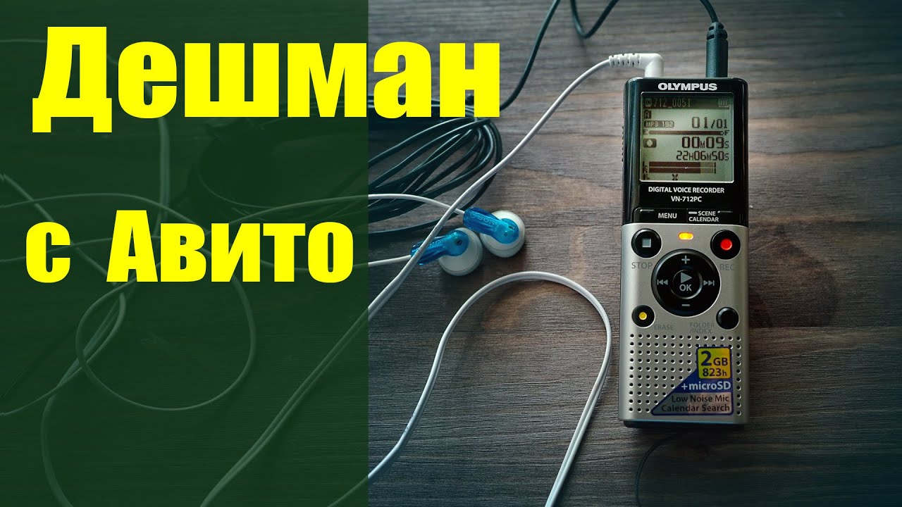 Звук за копейки - Olympus vn 712pc