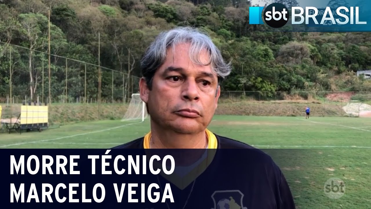 T&eacute;cnico de futebol Marcelo Veiga morre de complica&ccedil;&otilde;es da Covid-19 | SBT Brasil (14/12/20)