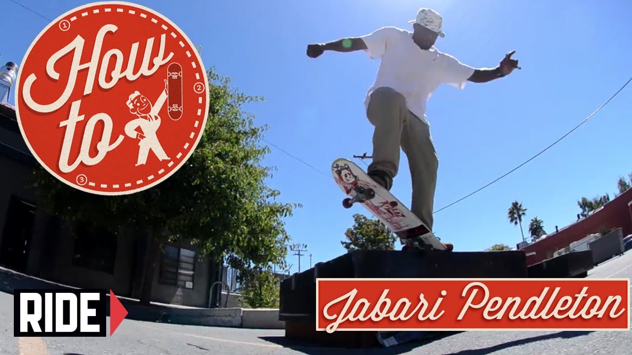 How-To Skateboarding: Switch Backside 5-0 with Jabari Pendleton