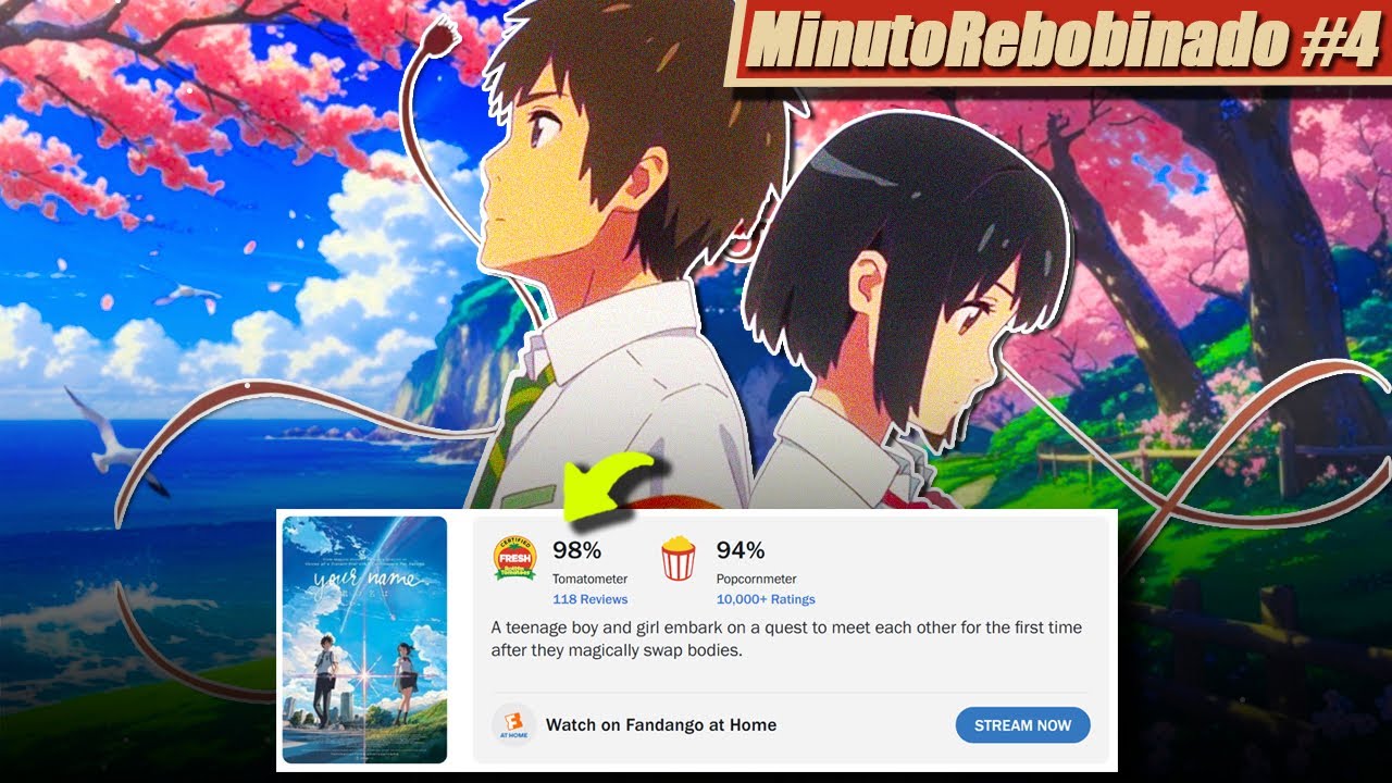 Um dos animes mais bem avaliados da história - Minuto Rebobinado