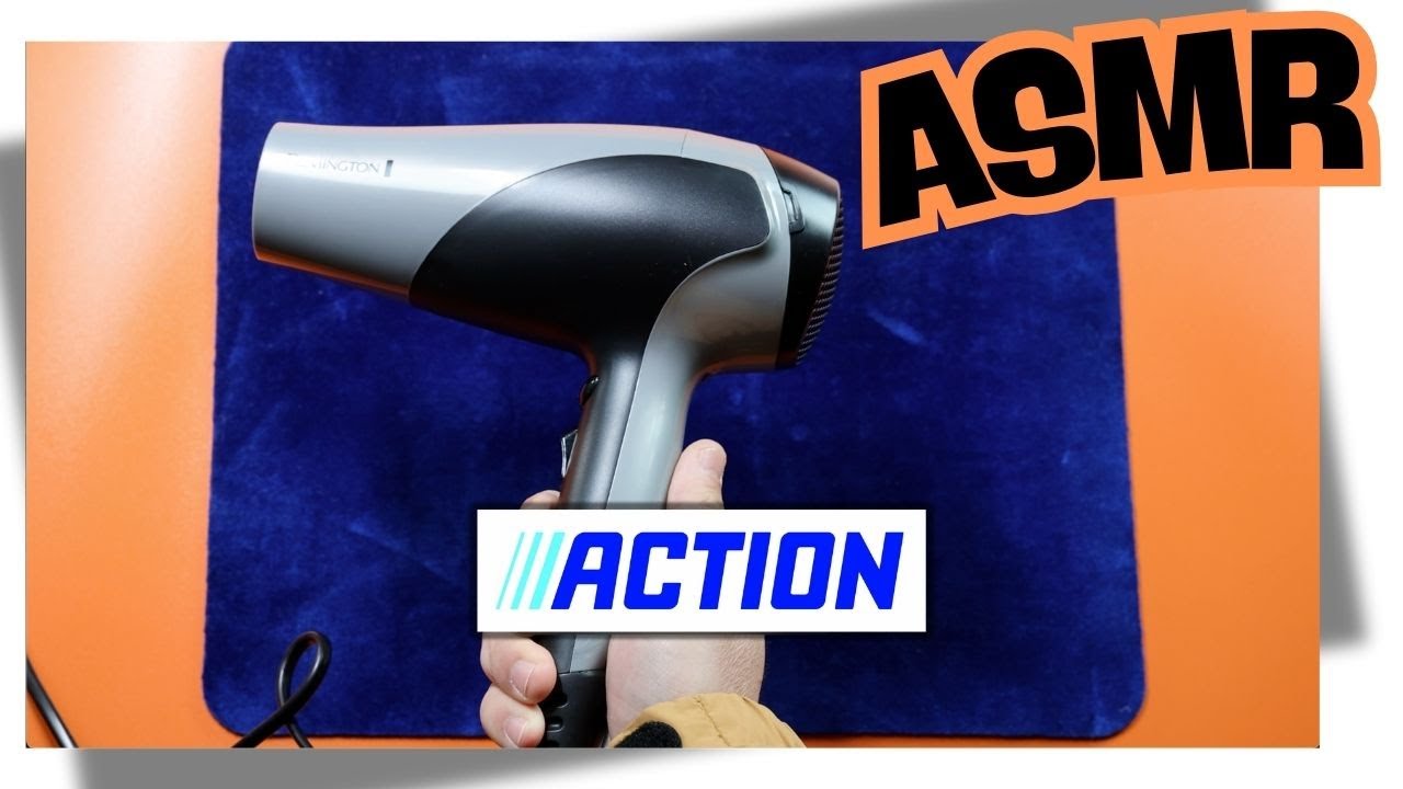 ASMR звук для сна: Фен Action по невероятным ценам!
