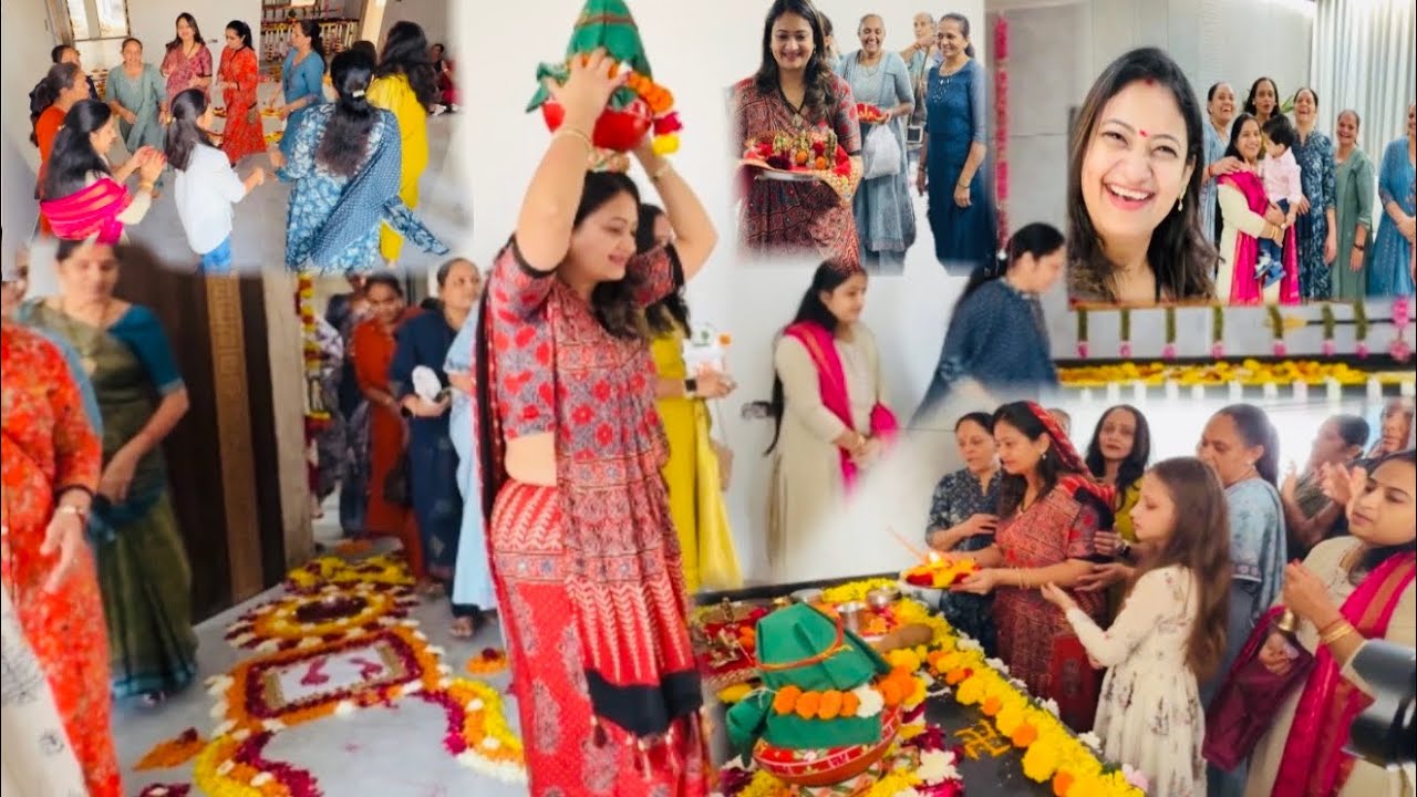 Naye ghar pe sab ne milke garba kiya ! Kumbh ghada part 2