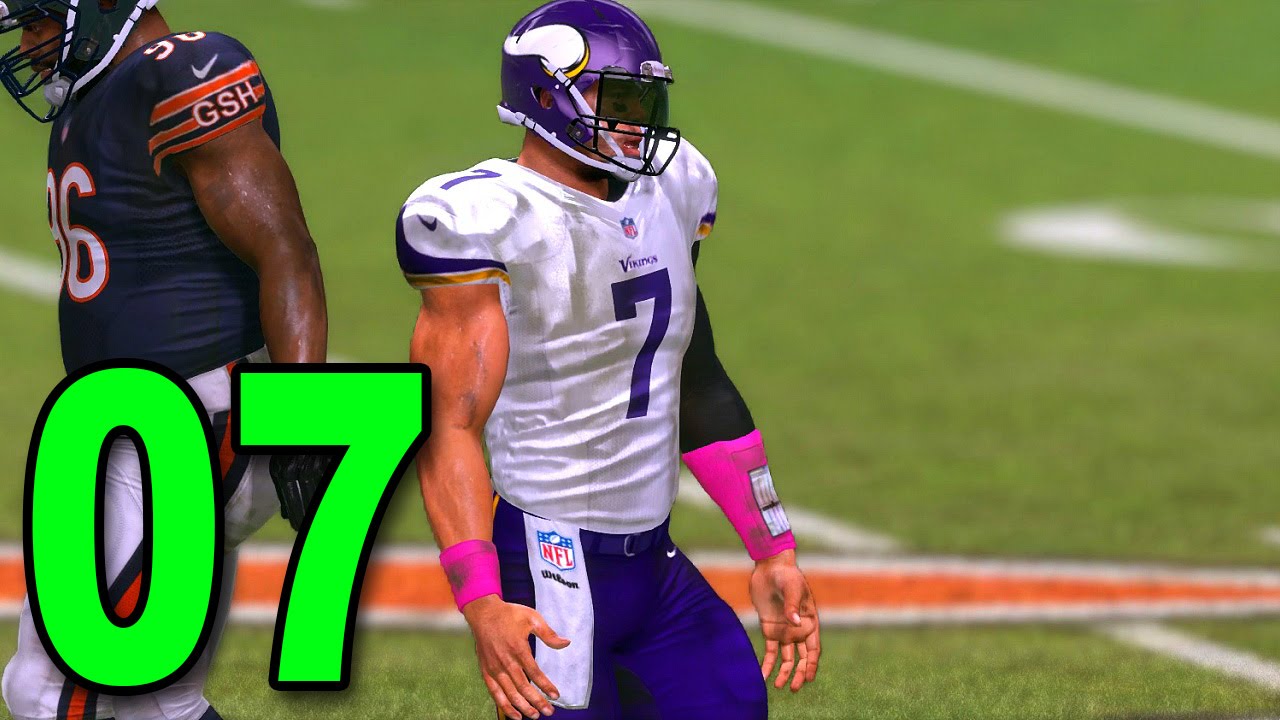 Madden 17 Player Career - Part 7 - VIKINGS AT BEARS!