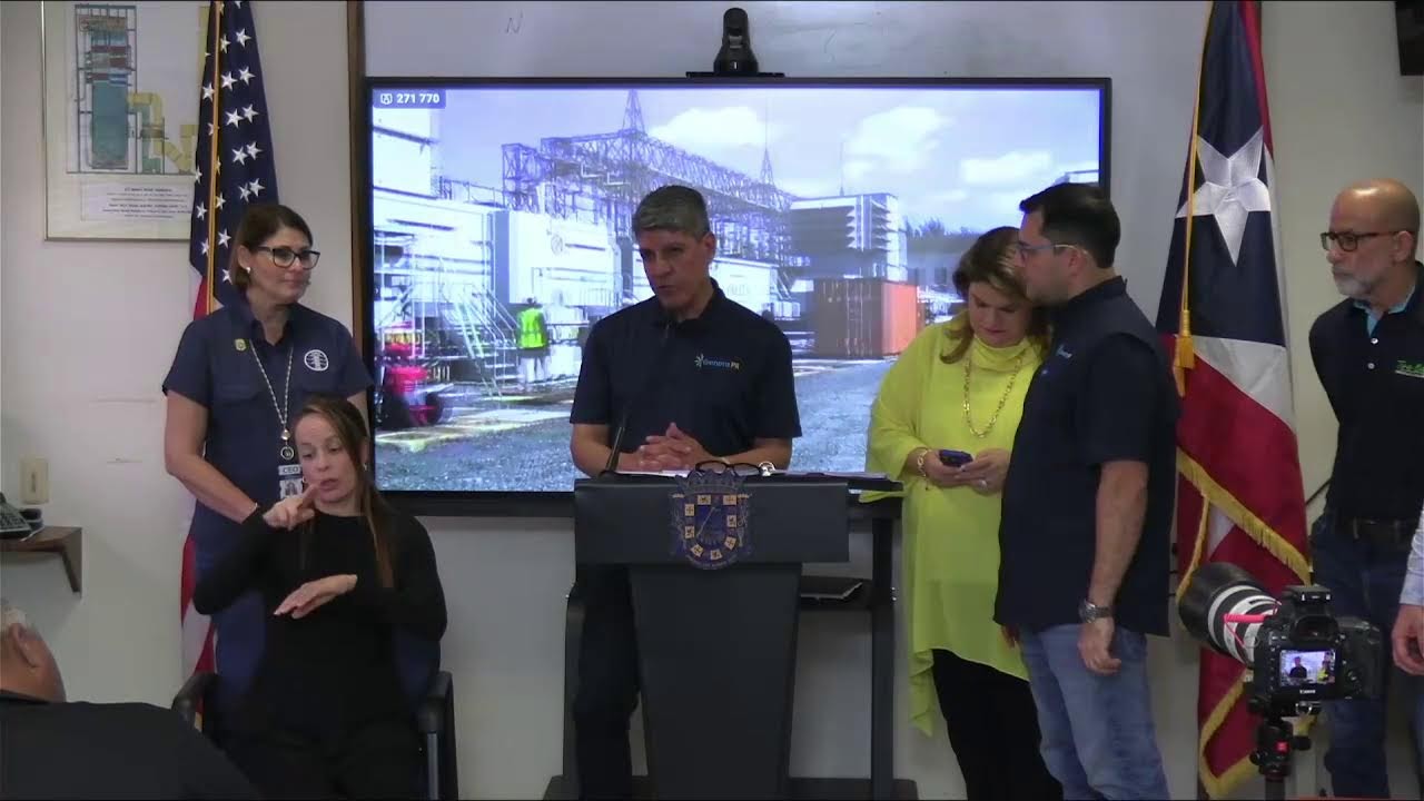 Gobernadora Anuncia importante proyecto para la modernización del sistema eléctrico en Palo Seco