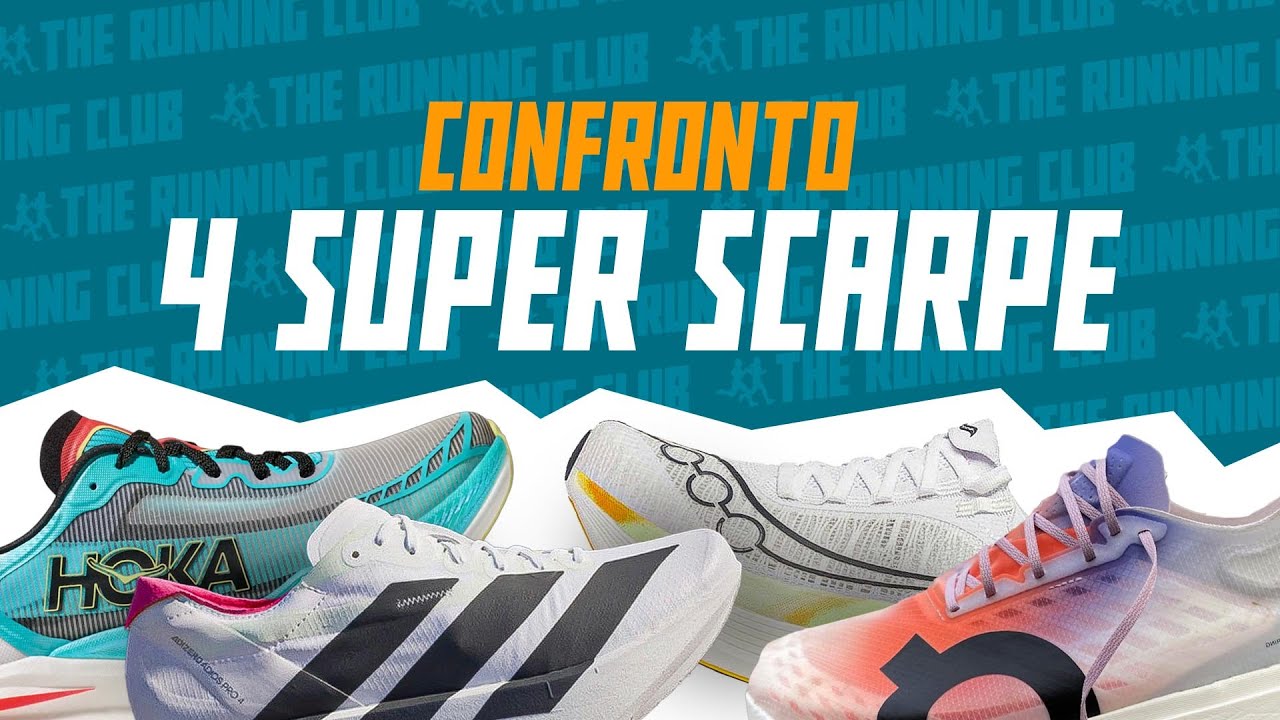 4 scarpe in carbonio per la maratona a confronto