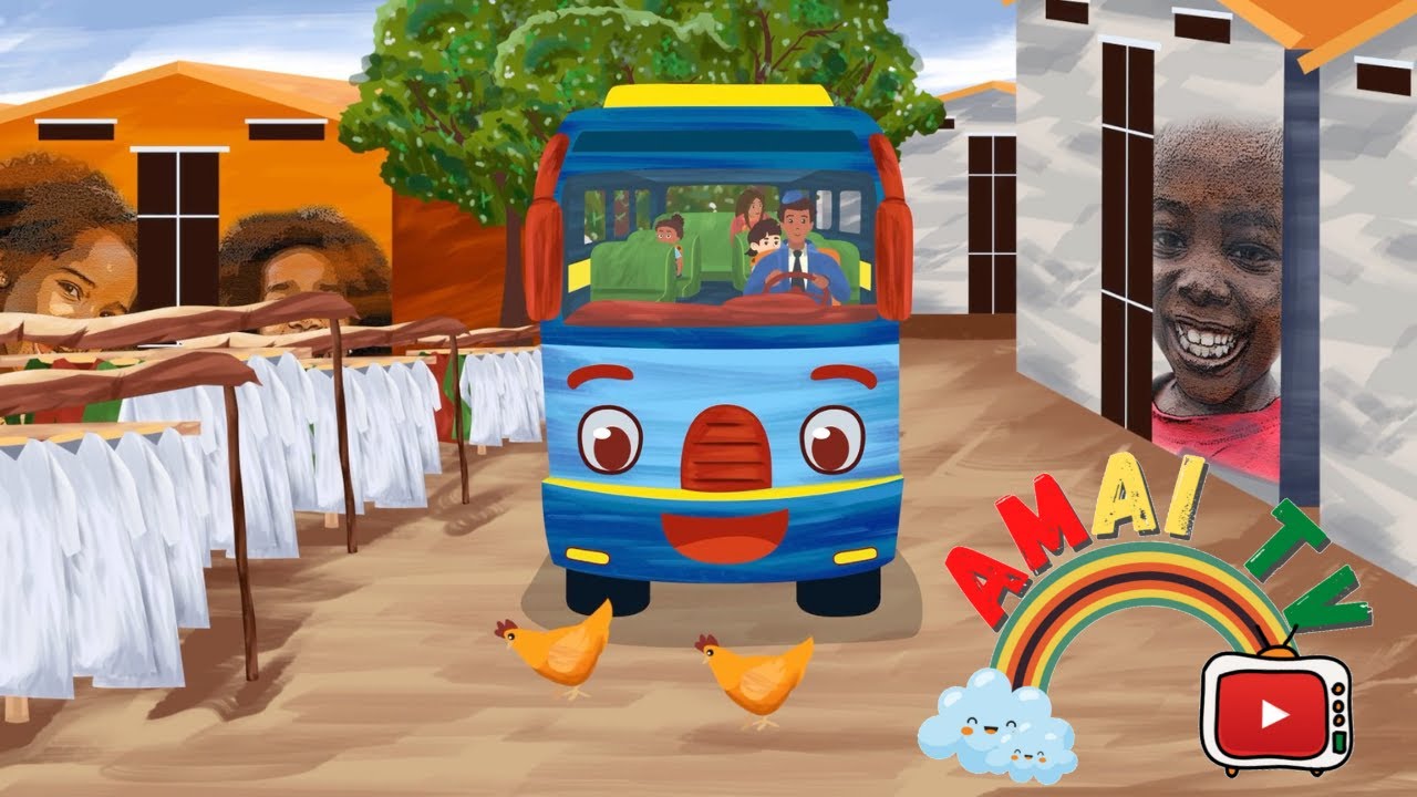 Mavhiri epabhazi | The Wheels on The Bus | African Nursery Rhymes | Shona Nursery Rhymes