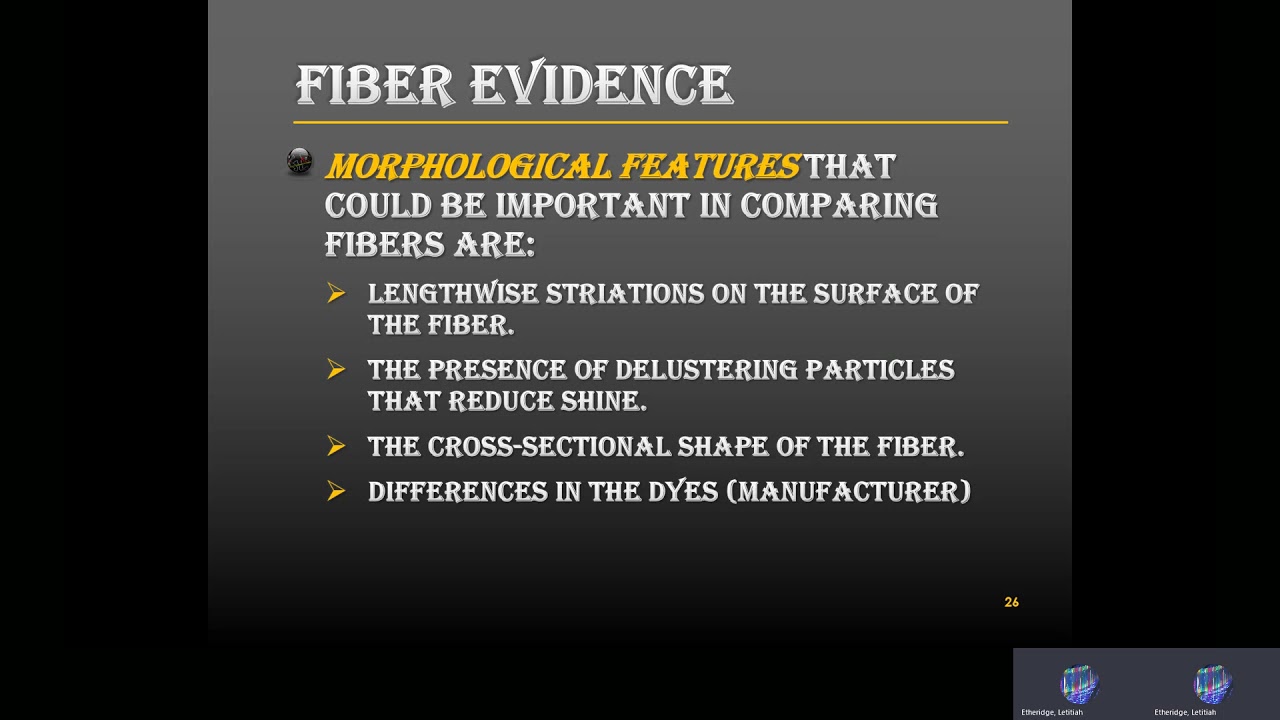 Trace Evidence - Fibers