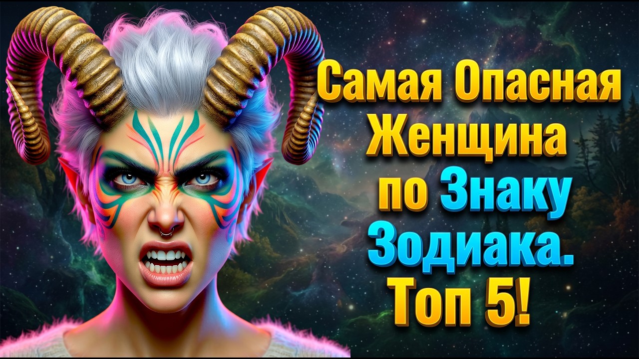The Most Dangerous Zodiac Signs for Women When Angry. Top 5.