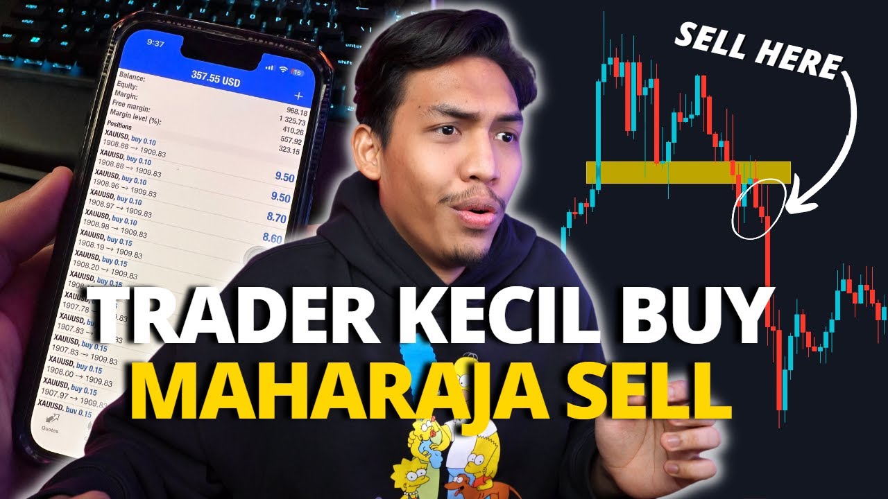 Full Margin $300 GOLD | Maharaja Sorang Je Sell Yang Lain Buy !