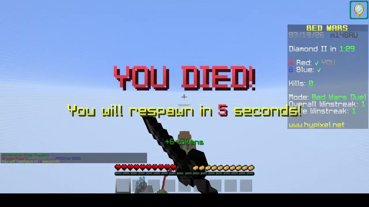 The Most Intense bedwars duels