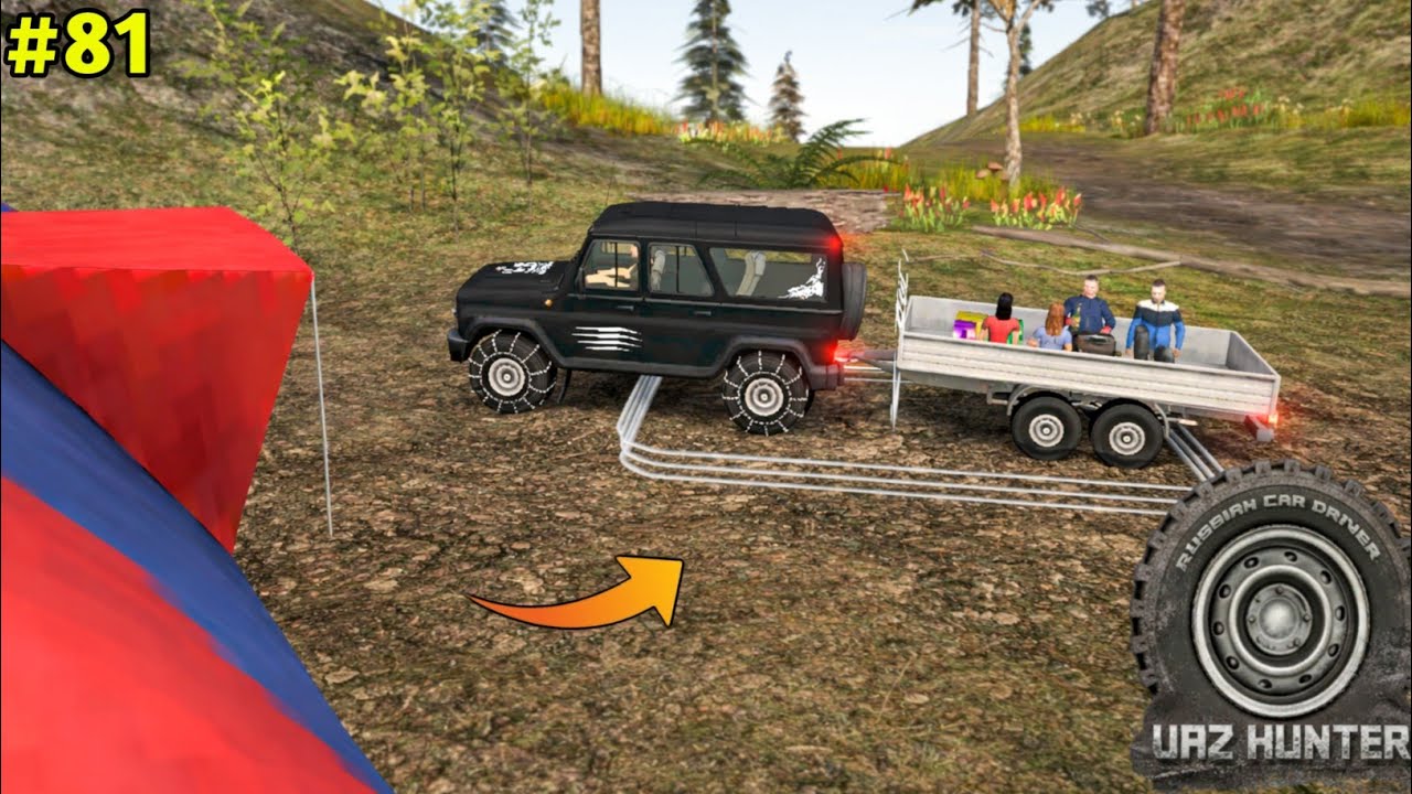 THE WEEKEND TASK 🤩 | RUSSIAN CAR DRIVER UAZ HUNTER | KD FIRE OFFICIAL 