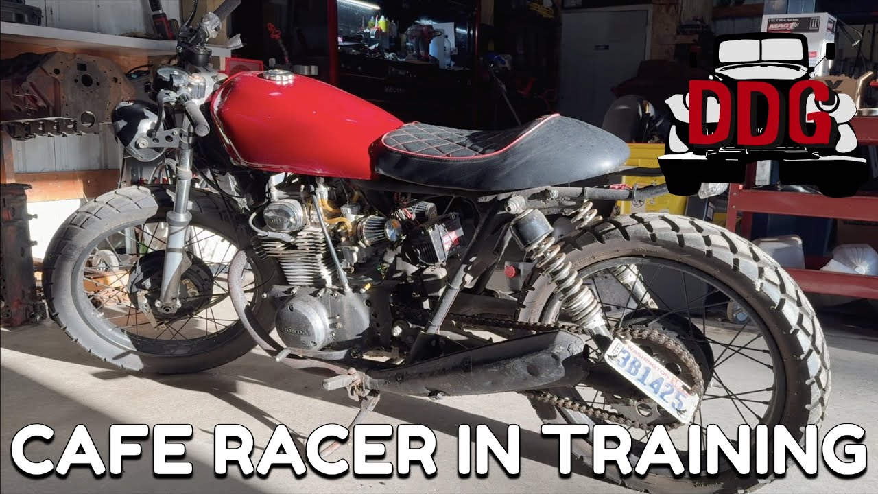Can I Rescue This 1970 Honda CB350 Cafe Racer Build? (Confessions Of A Secret Japanese Bike Nut)