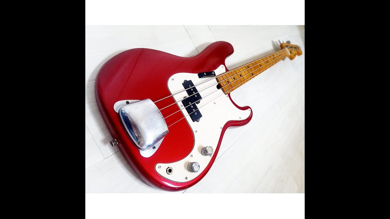 BASS DEMO: Guyatone Custom PB 1975