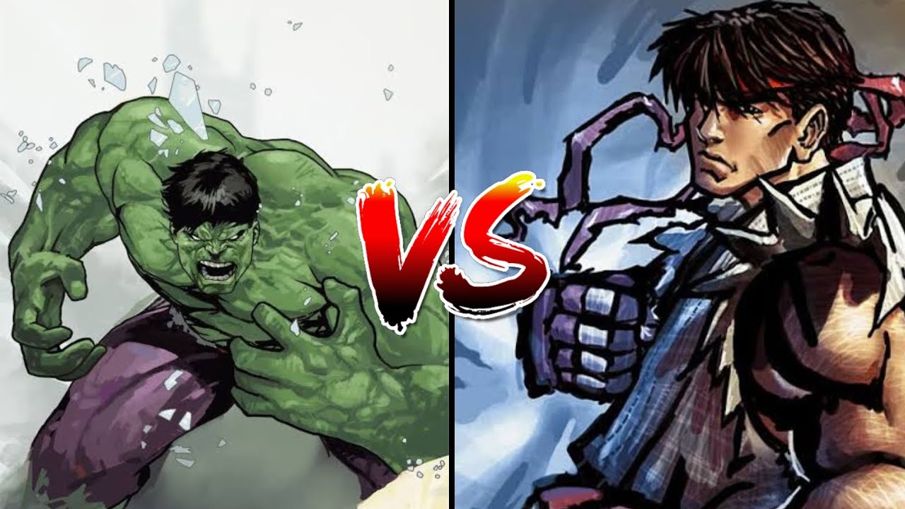 Hulk POTS Style vs Ryu POTS Style en mugen chars (pedido)