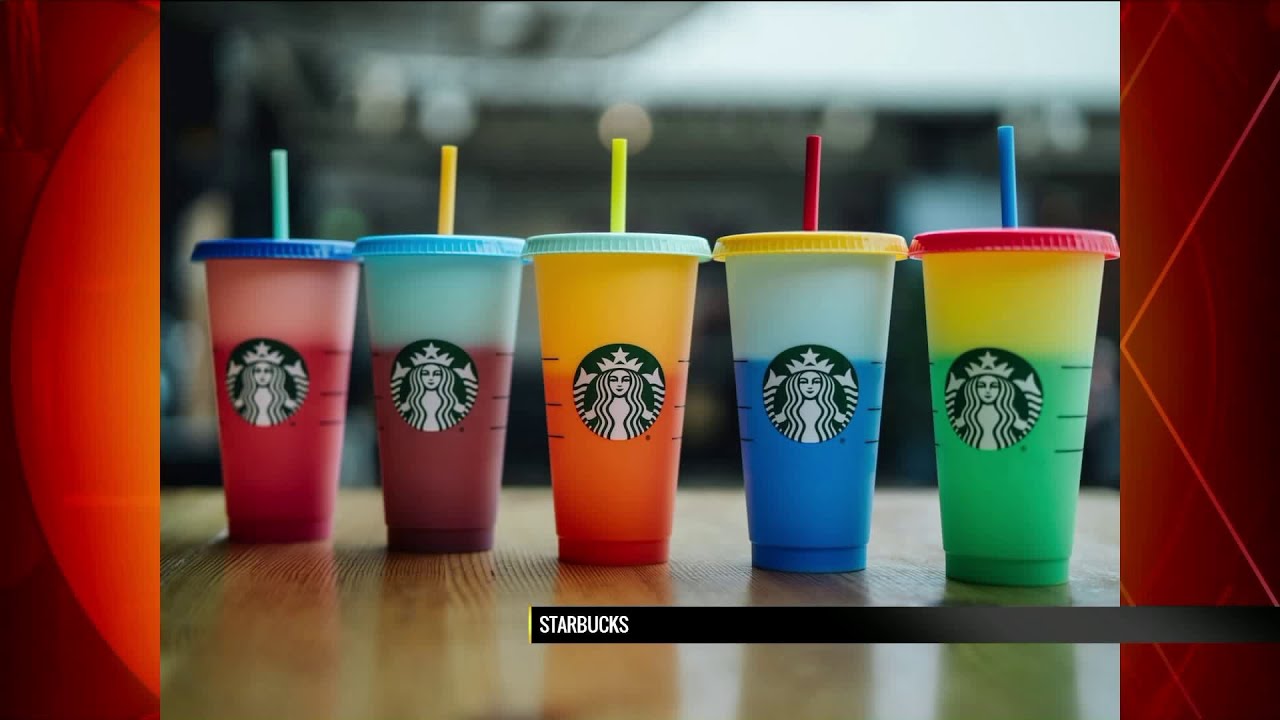 Starbucks` releases new color-changing cups