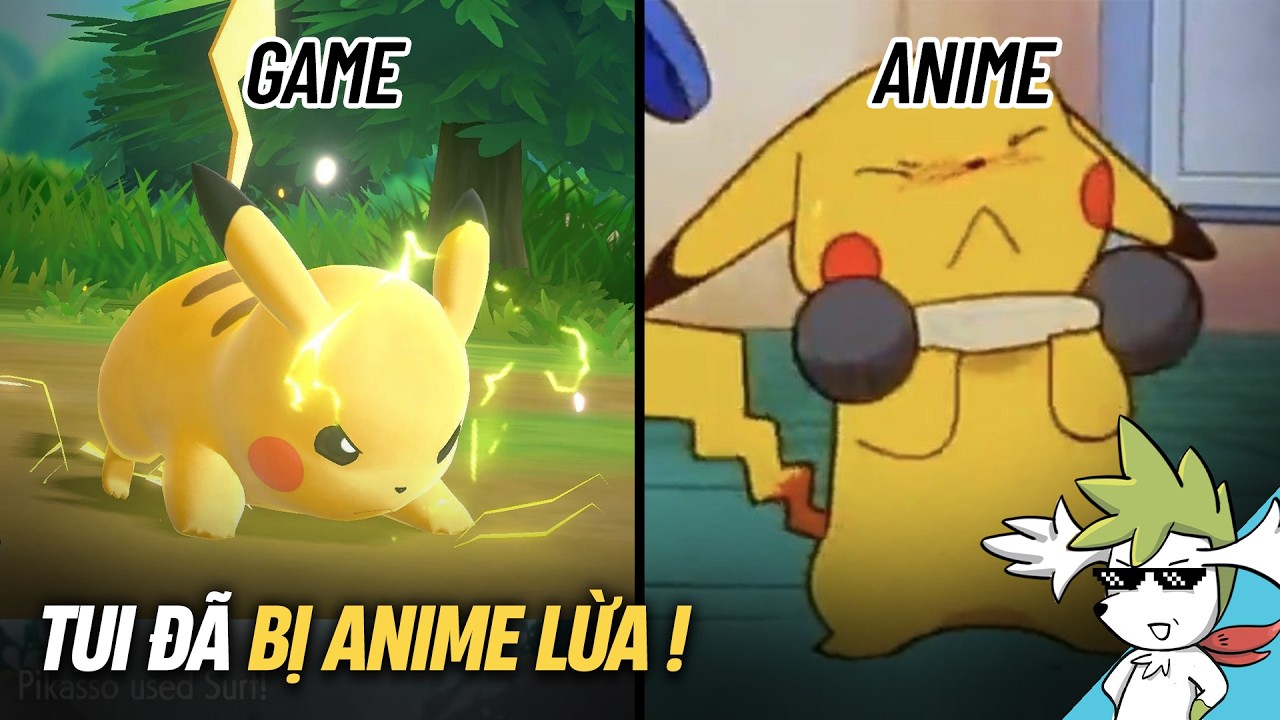 Game Pokemon và Anime khác nhau như thế nào ? | Shaymin Ahhh